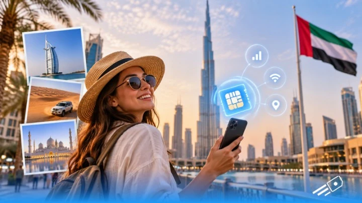 UAE eSIM for Tourists: Best Plans, Coverage & Easy Activation Guide