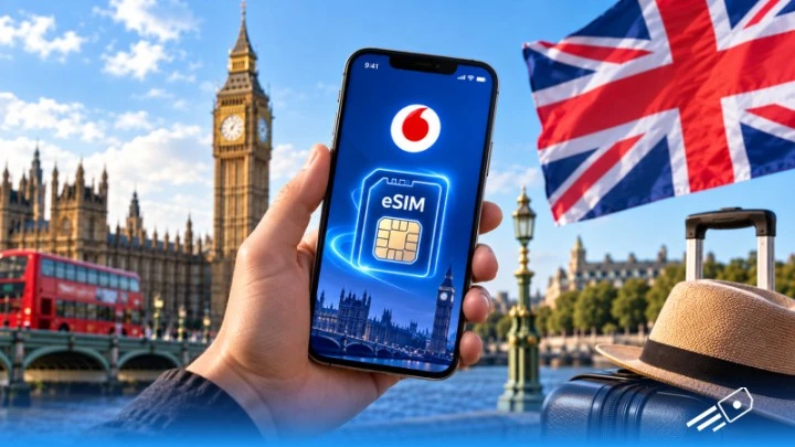 Vodafone eSIM UK: How to Get, Set Up & Activate It